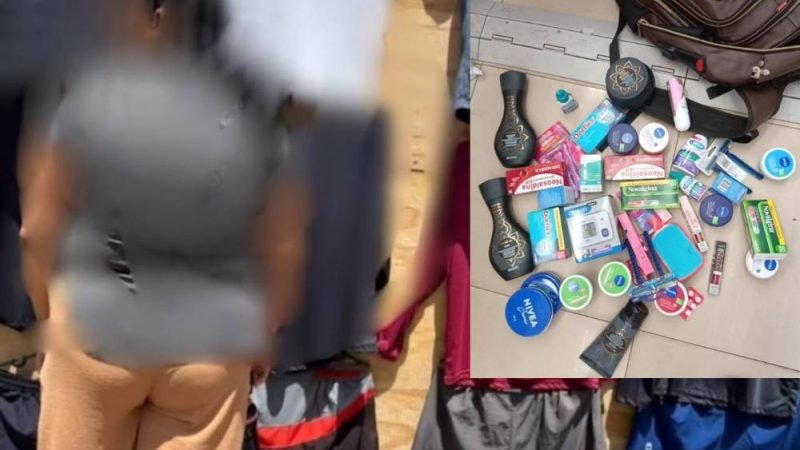 Ação rápida da PM detém mulher suspeita de furtar lojas na Avenida Goiás