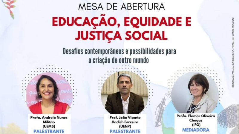 Educação, Equidade e Justiça Social marcam a abertura da 21ª Semana de Licenciatura no IFG Jataí