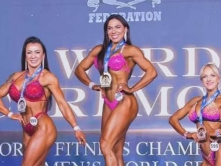 Fisiculturista goiana conquista título mundial na Espanha e leva Goiás ao topo do esporte