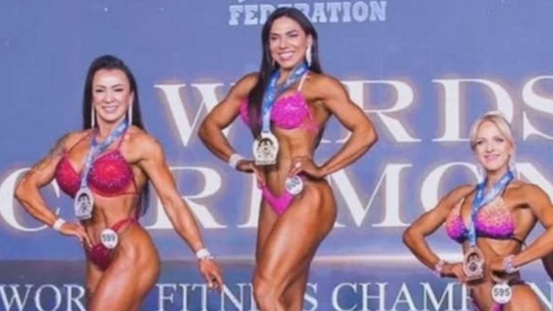 Fisiculturista goiana conquista título mundial na Espanha e leva Goiás ao topo do esporte