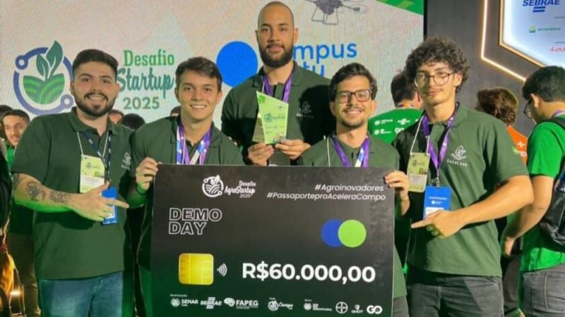 Inovação no campo: equipe da UFJ cria Startup e vence o AgroStartup 2025