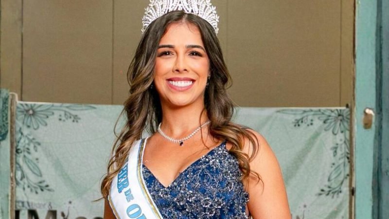 Jataiense Raissa Faria é coroada Miss Mulher de Ouro Goiás 2025 em evento realizado em Pirenópolis