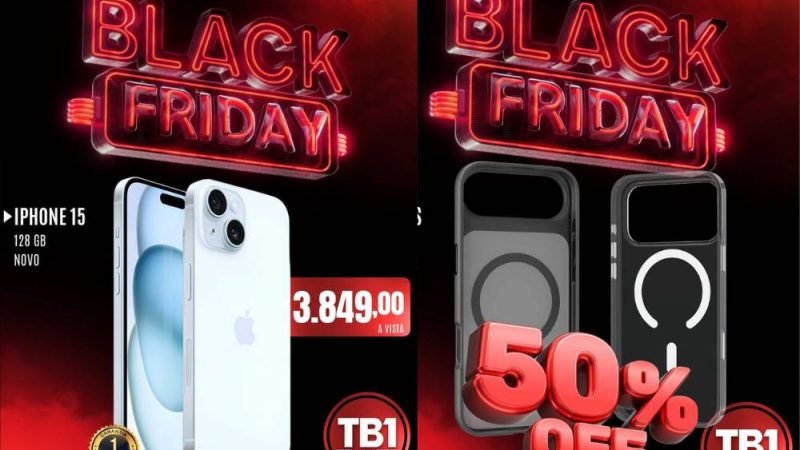 Maior Black Friday da TB1 tem início com descontos reais