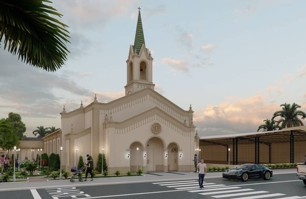 Paróquia Nossa Senhora de Fátima inicia grande reforma e lança Campanha do M² para mobilizar fiéis em Jataí