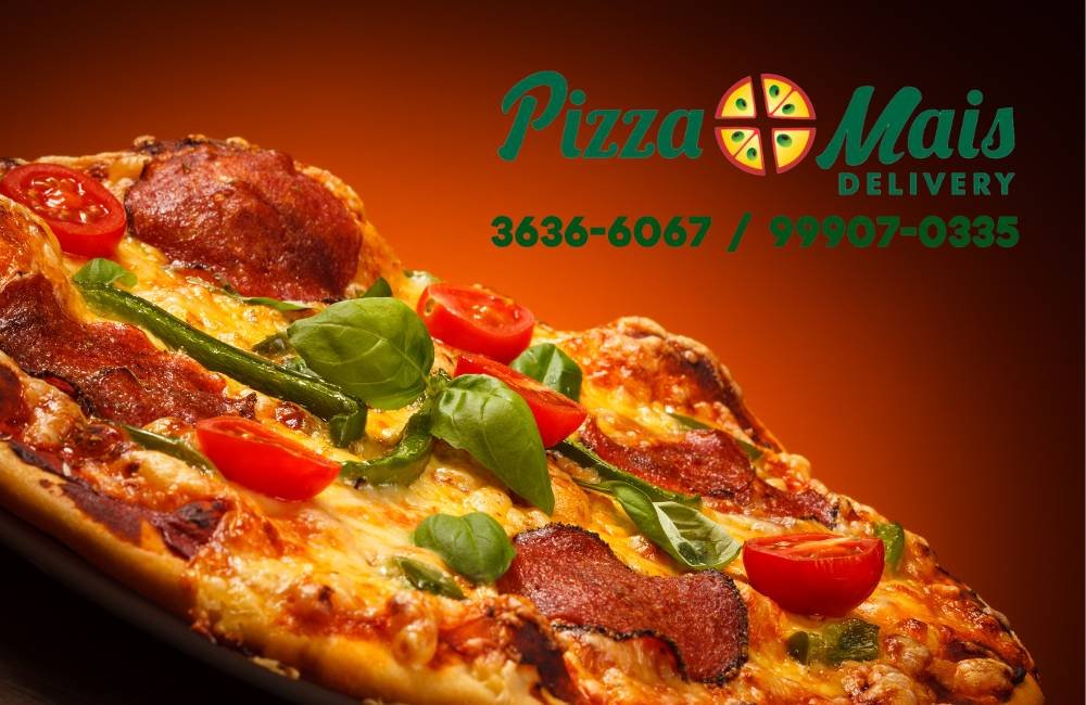 Pizza Mais destaca tradição e sabores irresistíveis no delivery de Jataí