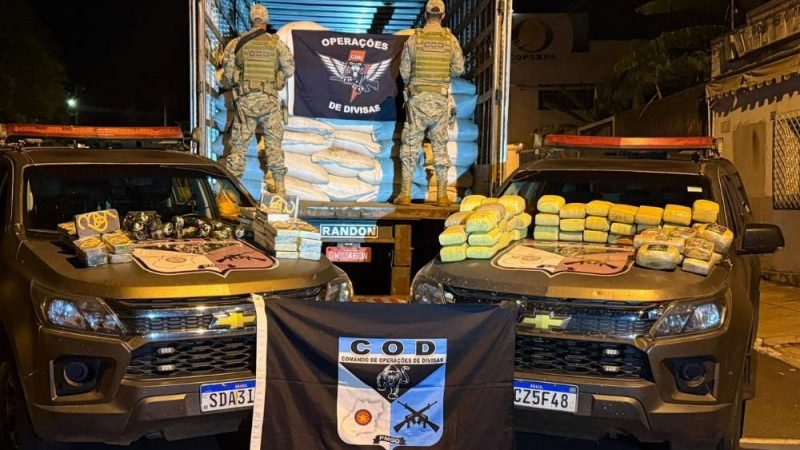 VÍDEO| COD apreende carga milionária de drogas na região Sudoeste de Goiás