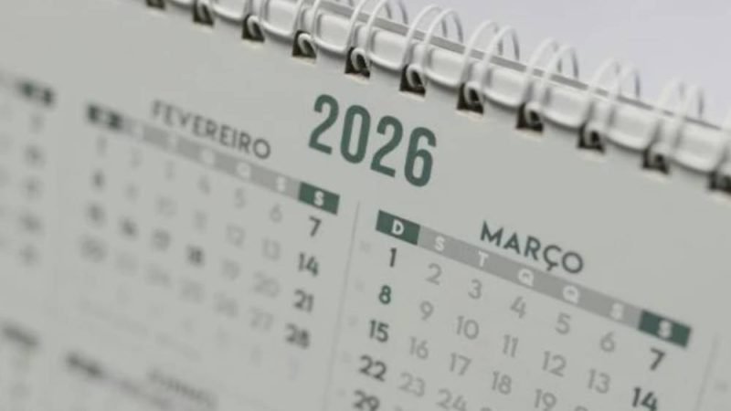 Governo divulga calendário de feriados e pontos facultativos em 2026; veja as datas