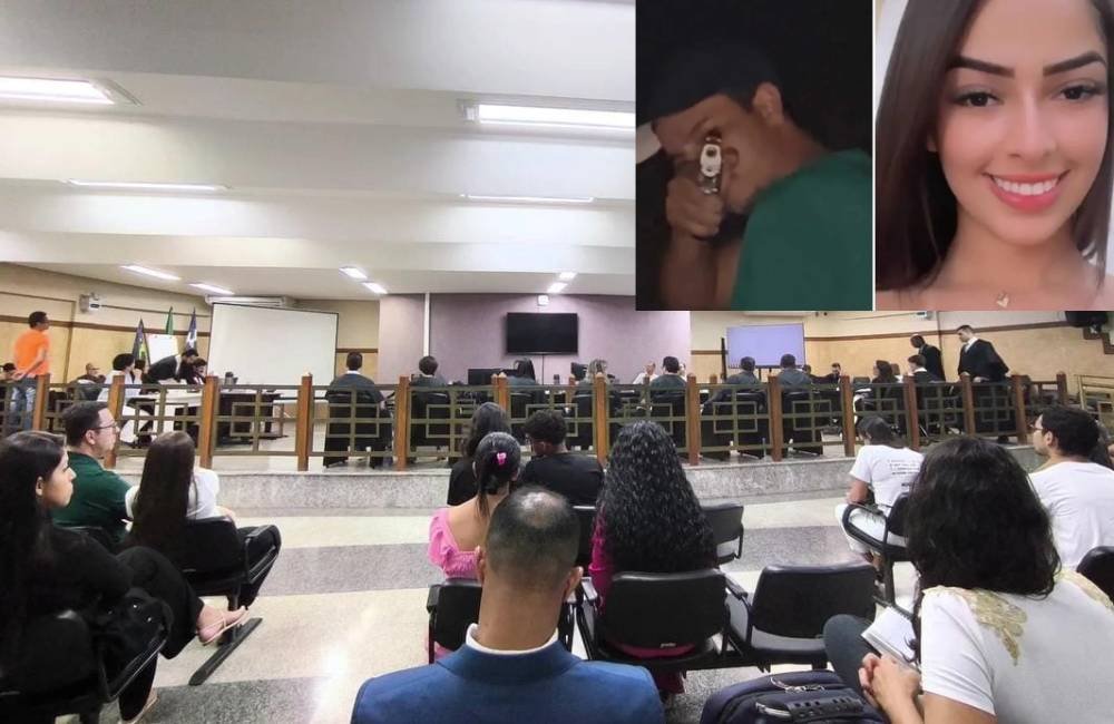 Júri popular de acusado de matar jovem em Jataí começa com forte comoção popular