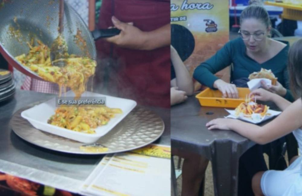 Praça de alimentação do Natal Luz reúne sabores especiais no Espelho d’Água em Rio Verde