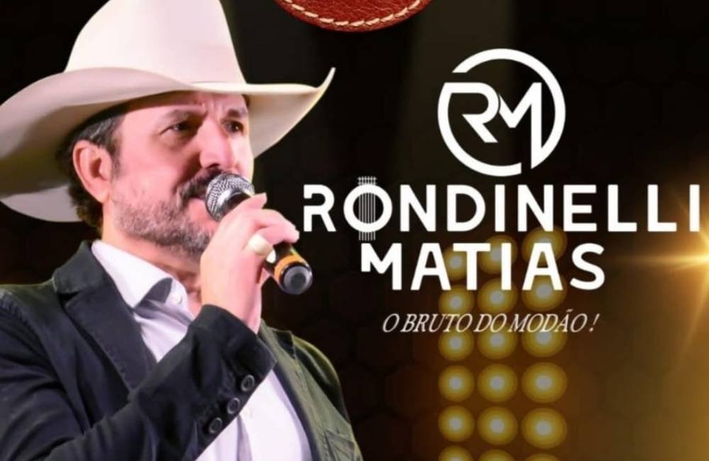 AGENDA| Rodeio Choperia apresenta Rondinelli Matias nesta sexta-feira (16)