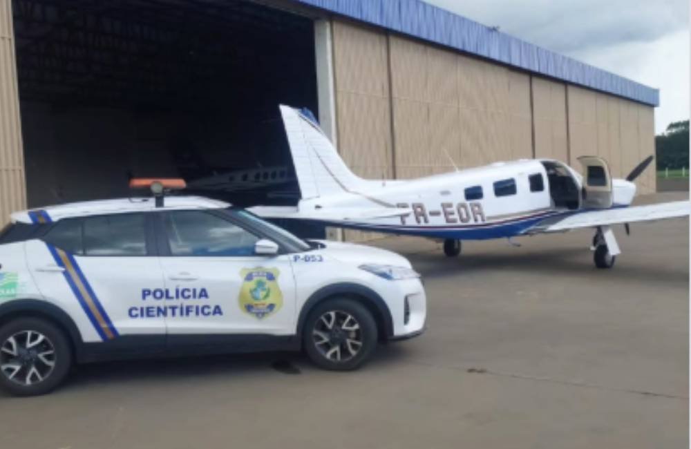 Homem invade aeroporto, liga aeronave e causa danos em Chapadão do Céu