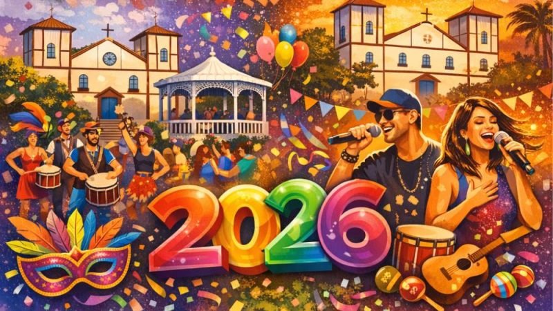 Agenda do Carnaval 2026 em Goiás: datas e cidades