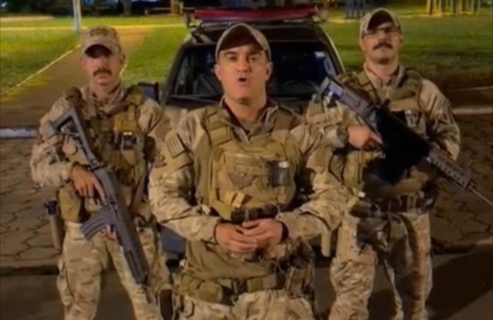 VÍDEO | Confronto com a polícia termina com dois mortos e apreensão de drogas em Jataí