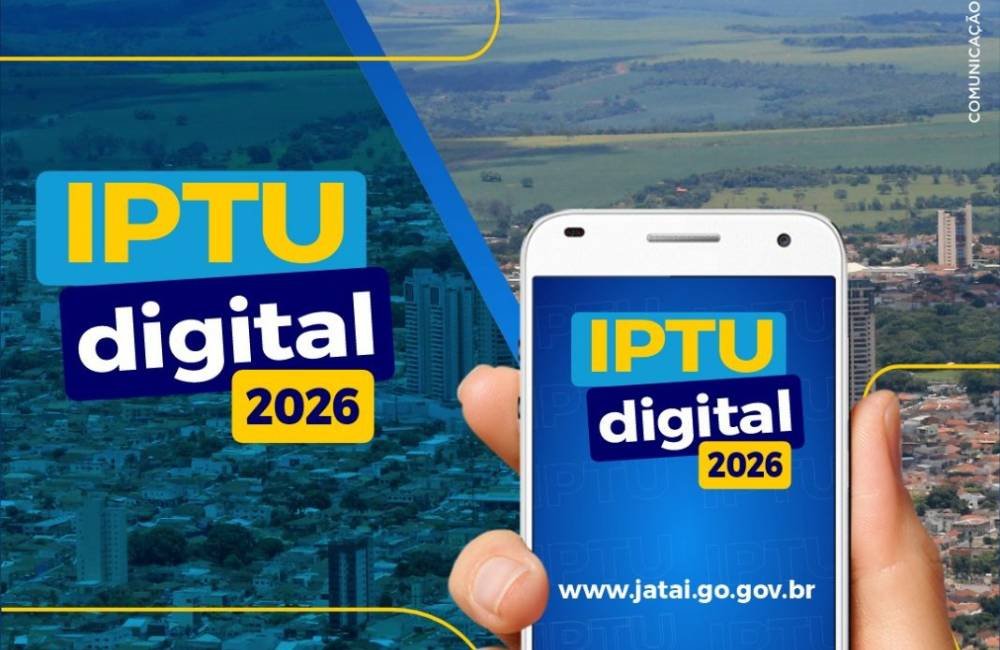 IPTU 2026 em Jataí já está disponível em formato digital