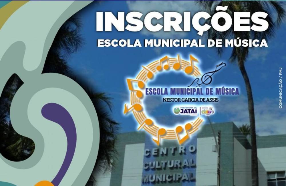 Inscrições Escola de Música Nestor Garcia de Assis começam nessa quarta-feira