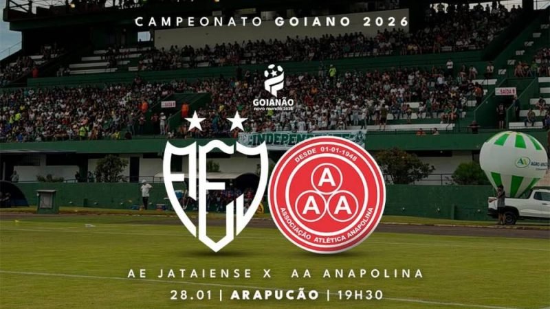 Jataiense enfrenta Anapolina hoje (28) no Arapucão