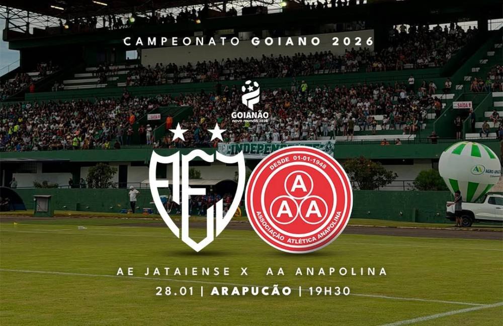 Jataiense enfrenta Anapolina hoje (28) no Arapucão
