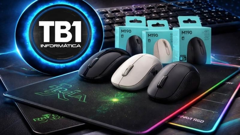 Mouses e mousepads adequados fazem diferença no trabalho, nos estudos e nos jogos