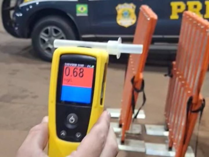 VÍDEO| Condutor embriagado e sem CNH é preso após causar acidente