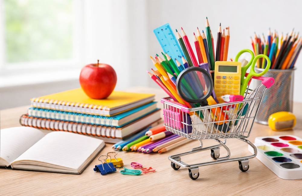 Volta às aulas: dicas práticas para economizar na compra de material escolar
