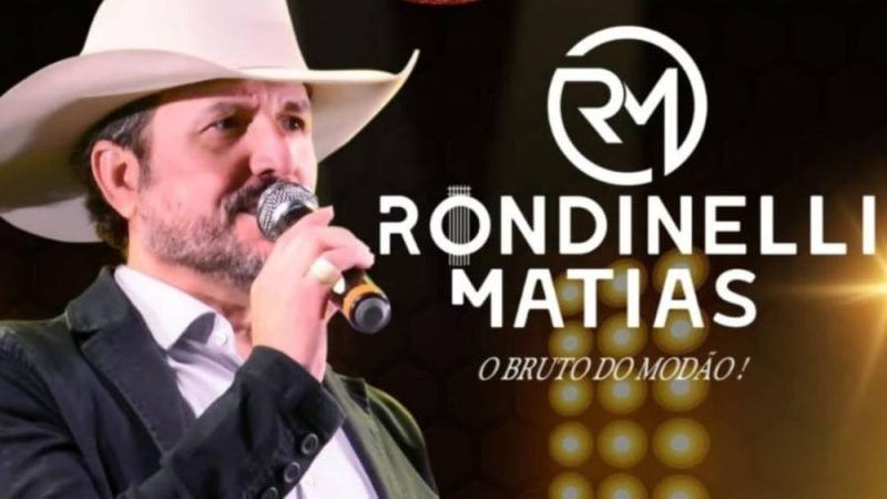 AGENDA| Rodeio Choperia apresenta Rondinelli Matias, “O Bruto do Modão”, nesta sexta-feira (13)