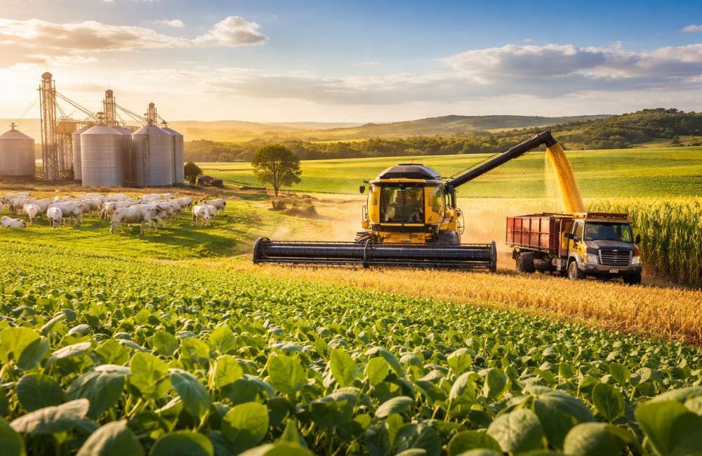 Agropecuária cresce 20,1% e impulsiona PIB de Goiás em 2025