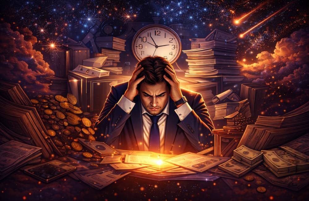 Horóscopo de hoje: Amor sob tensão e decisões urgentes no trabalho e no dinheiro