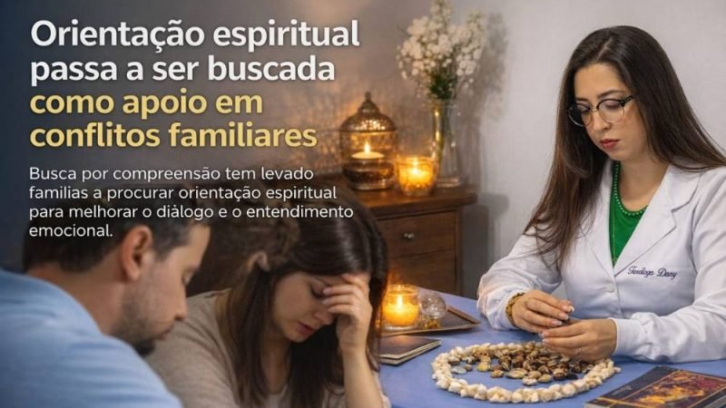 Orientação espiritual passa a ser buscada como apoio em conflitos familiares