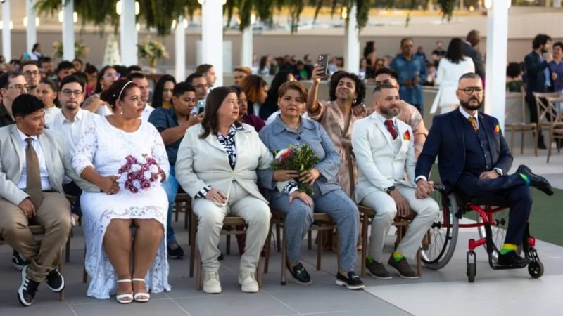 Último dia para inscrição no casamento comunitário LGBTQIAPN+