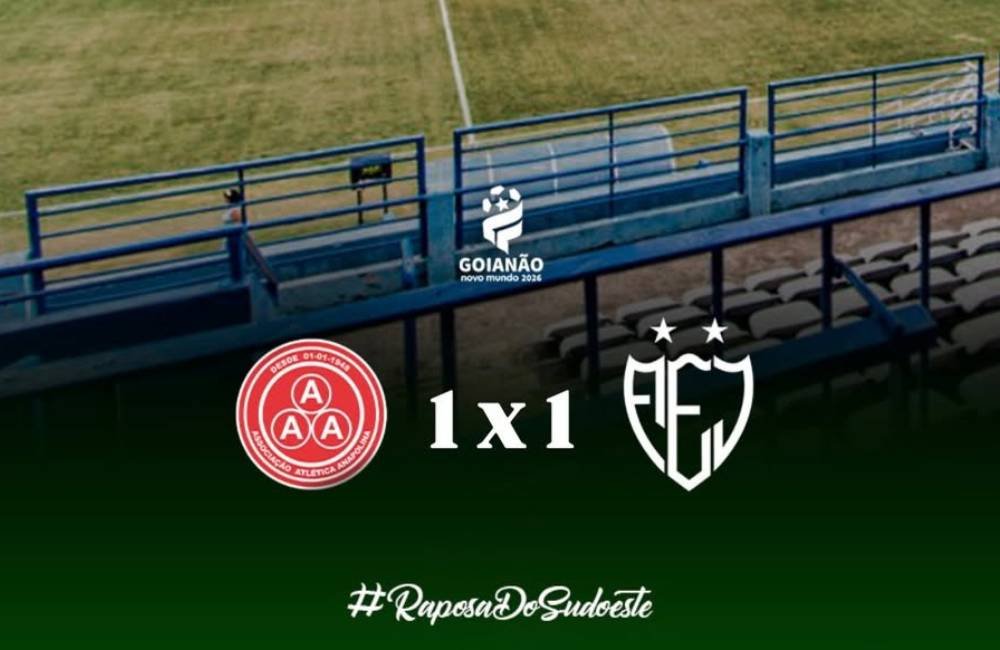 VÍDEO| Anapolina e Jataiense empatam e deixam decisão para o Arapucão