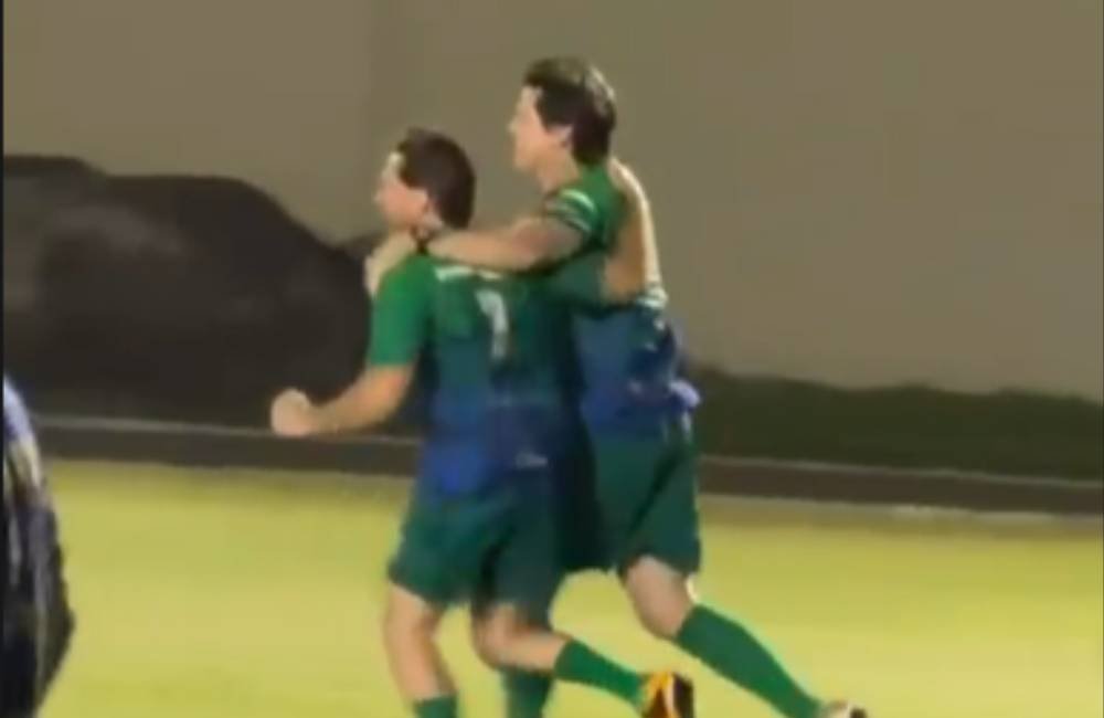 VÍDEO | Jogo na AABB Jataí reúne lideranças políticas; Daniel Vilela marca gol após passe de Bruno Peixoto