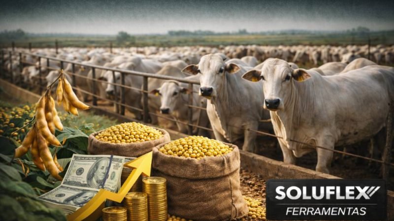 Veja as cotações do agro em Jataí nesta terça (24): soja sustenta preço e boi China chega a R$ 330