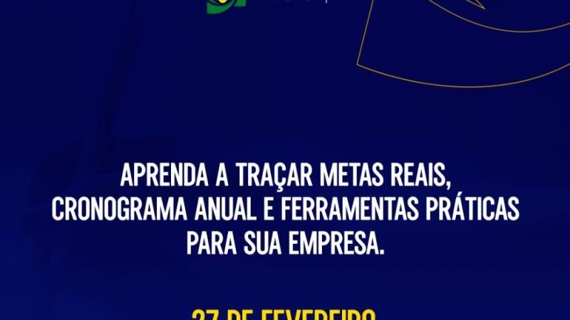 Workshop de Planejamento Empresarial 2026 abre inscrições em Jataí
