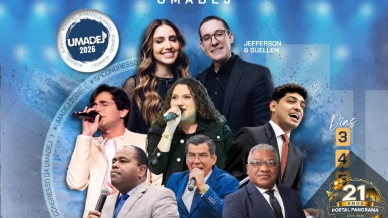 AGENDA | 19º Congresso da UMADEJ acontece em Jataí com três dias de programação especial e entrada gratuita