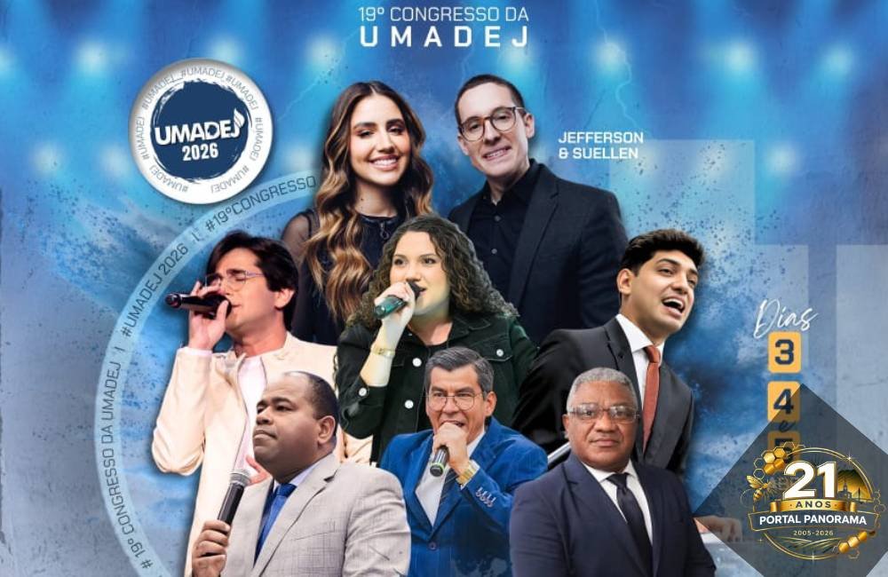 AGENDA | 19º Congresso da UMADEJ acontece em Jataí com três dias de programação especial e entrada gratuita