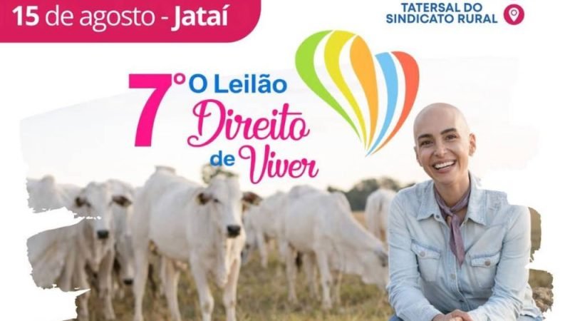 AGENDA | 7º Leilão Direito de Viver em Jataí arrecada recursos para o Hospital de Amor