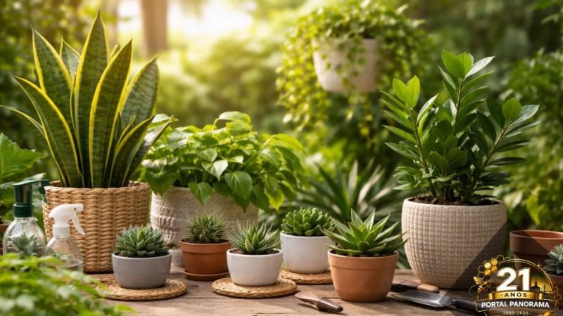 Quer começar na jardinagem? Veja as plantas ideais para iniciantes