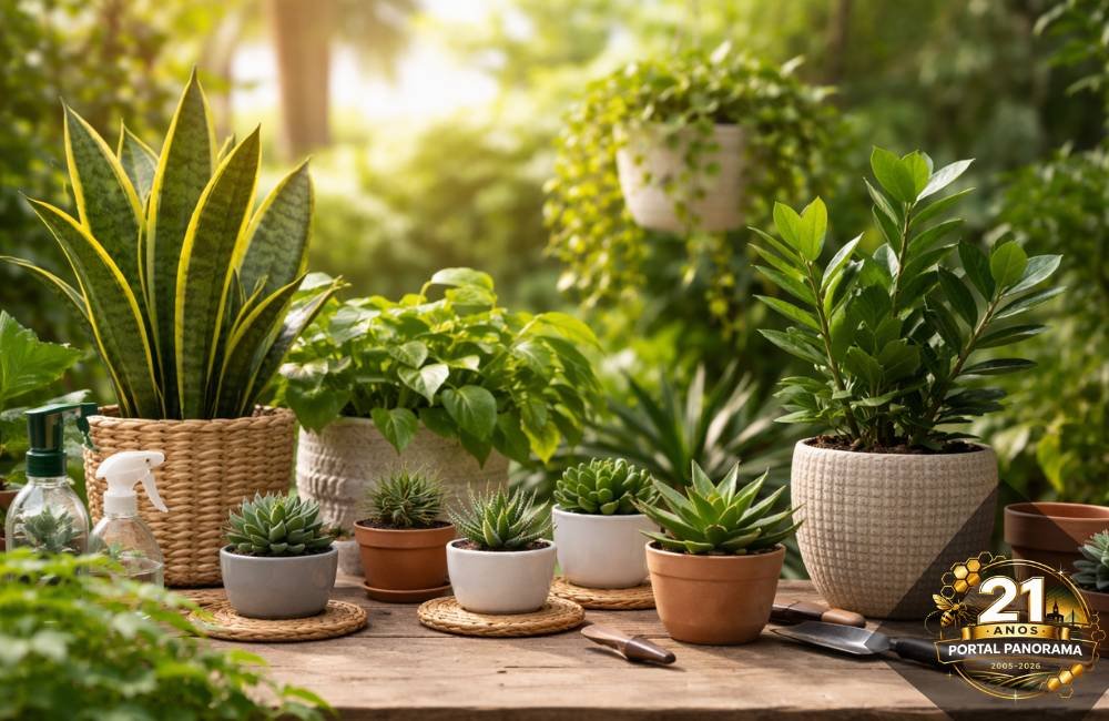 Quer começar na jardinagem? Veja as plantas ideais para iniciantes