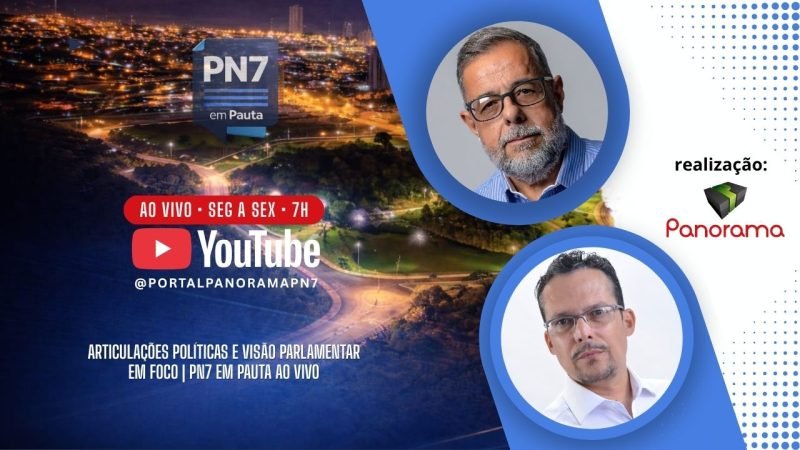 AO VIVO | PN7 em Pauta debate articulações políticas e visão parlamentar em Jataí