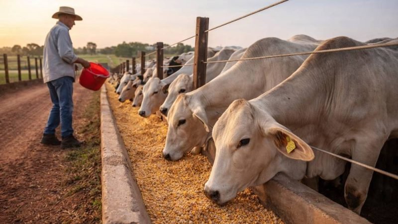 Queda no custo da alimentação do gado melhora margem do pecuarista no Centro-Oeste