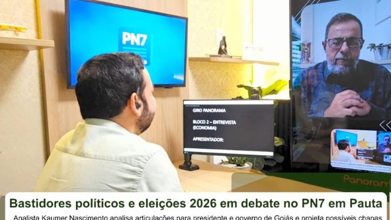 Eleições 2026: Kalmer Nascimento vê disputa aberta no Brasil e favoritismo consolidado em Goiás