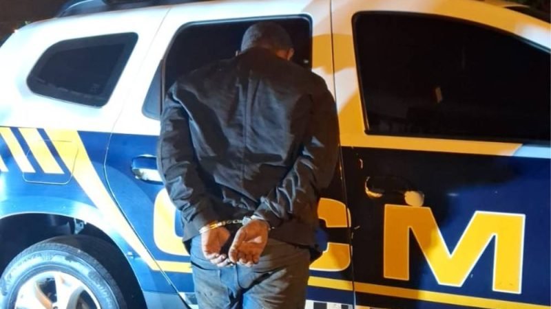 GCMJ prende suspeito de furto em depósito de gás em Jataí