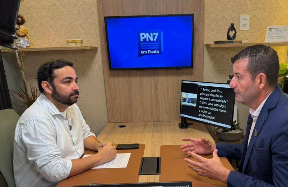 Reitor da UFJ, Christiano Peres, expõe desafios da gestão e aponta caminhos para fortalecer a universidade em Jataí