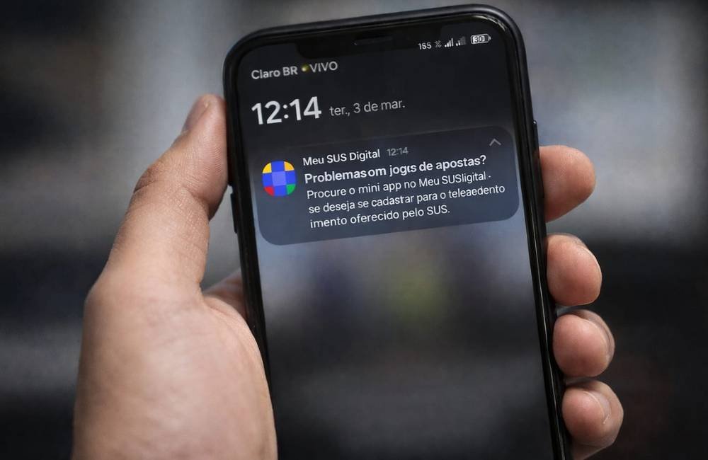SUS passa a oferecer teleatendimento para pessoas com problemas com apostas online