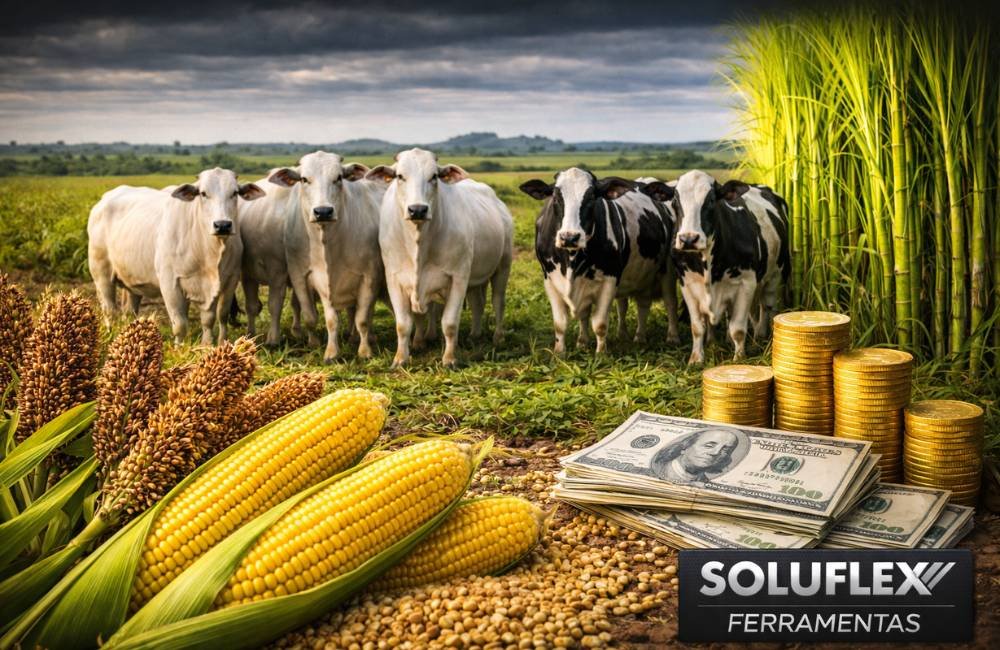 Soja avança para R$ 110 e boi gordo salta a R$ 340 em Jataí nesta segunda (02)