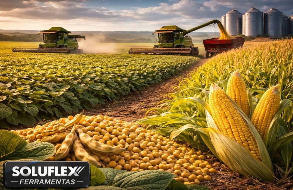 Soja chega a R$119 e milho dispara para R$60 nas cotações do agro em Jataí