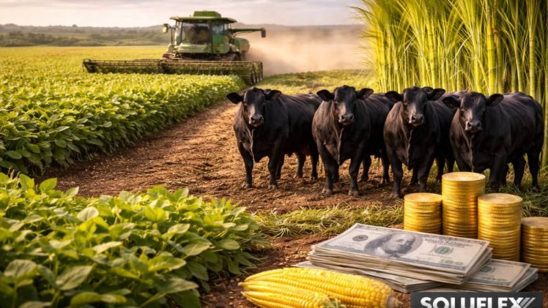 Soja sustenta R$ 111 e boi gordo segue a R$ 340 em Jataí nesta quarta (04)