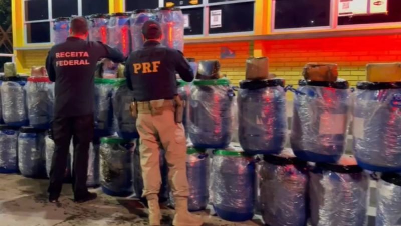 VÍDEO| PRF realiza maior apreensão de supermaconha da história em Goiás