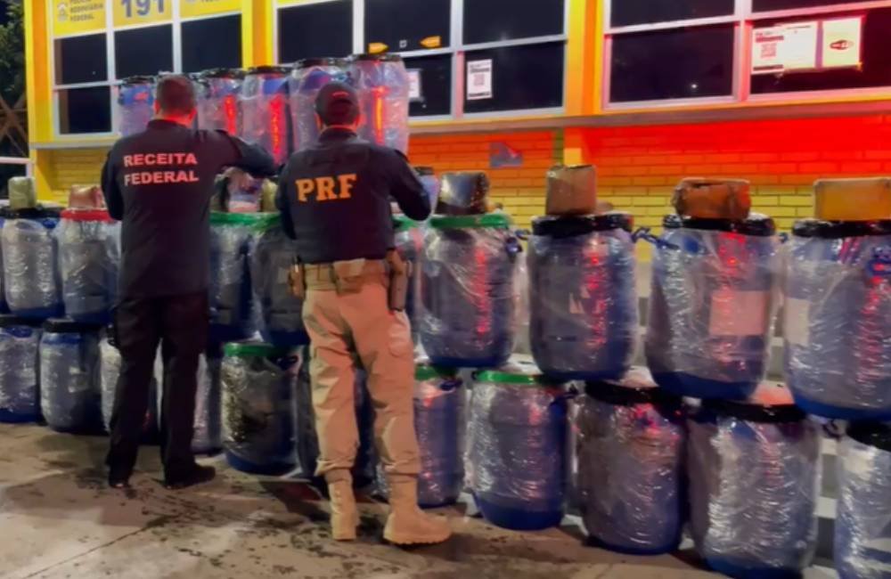 VÍDEO| PRF realiza maior apreensão de supermaconha da história em Goiás