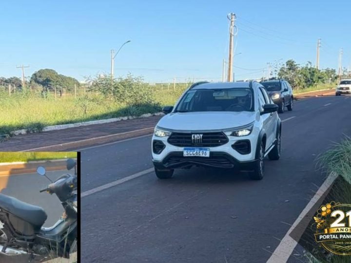 VÍDEO| Após colisão, motorista abandona local sem prestar socorro em Jataí